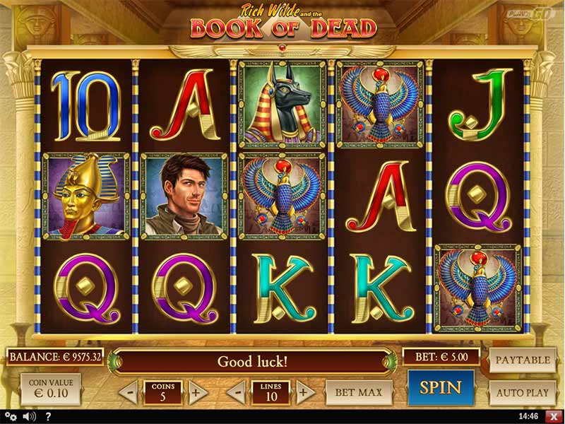 Immagine dimostrativa di Book Of Dead Slot