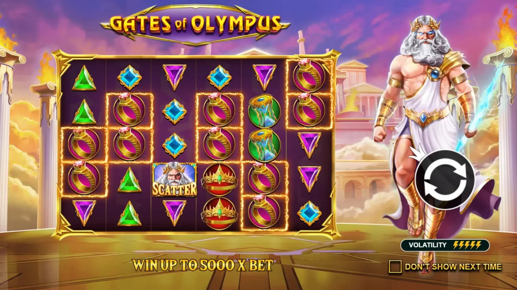 Immagine dimostrativa di Gates Of Olympus